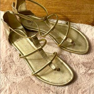 ISOLA gold sandals